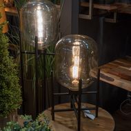 Vintage Industrial Glass Glow Lamp - Thumb 7