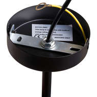 Large Black And Brass Bomb Light - Thumb 3