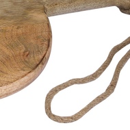 Large Round Hanging Hard Wood Chopping Board - Thumb 3