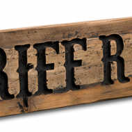 No Riff Raff Rustic Wooden Message Plaque - Thumb 2