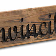 Ginvincible Rustic Wooden Message Plaque - Thumb 2