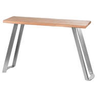 Live Edge Collection Sandblasted Console Table