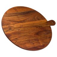 Large Round Hardwood Chopping Board - Thumb 1