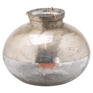 Large Silverlust Bulbus Candle Holder - Thumb 1