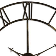 Large Antique Brass Large Skeleton Clock - Thumb 2