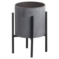 Set Of Two Cylindrical Table Top Planters - Thumb 2