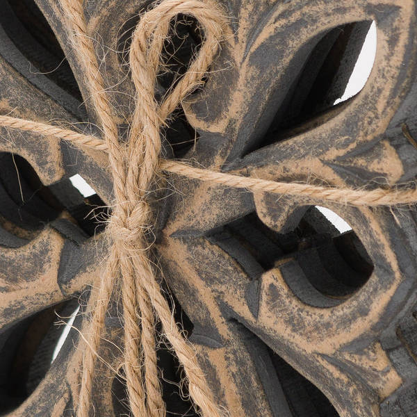 Ivy Set Of 4 Grey Wash Coasters - Thumb 2