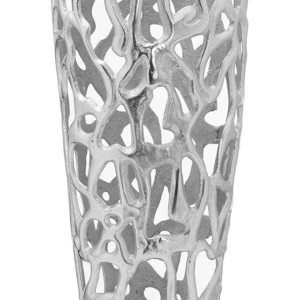 Ohlson Silver Perforated Coral Inspired Vase - Thumb 2