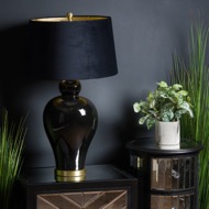 Kalvin Black Table Lamp - Thumb 4