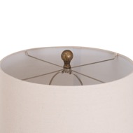 Luca Table Lamp With Natural Shade - Thumb 3