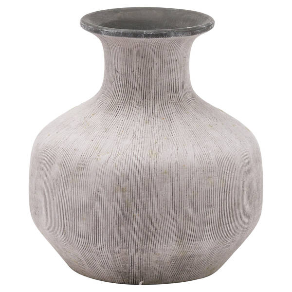 Bloomville Squat Stone Vase - Thumb 1