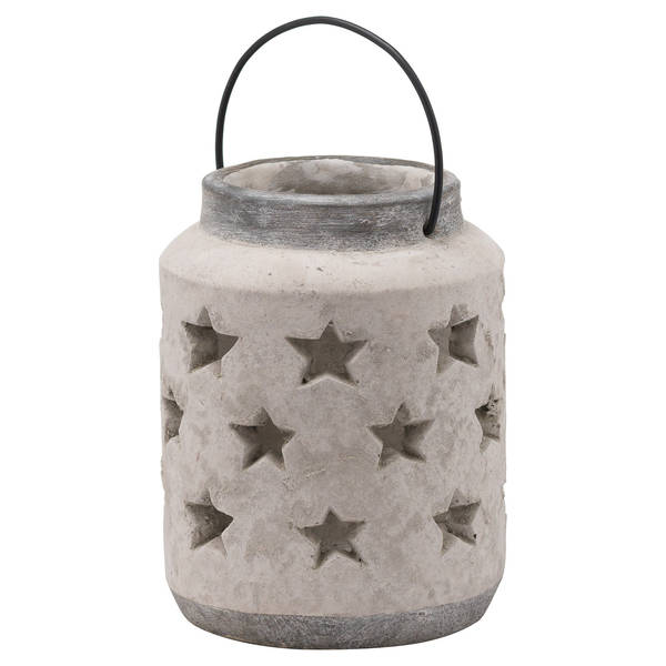 Bloomville Large Stone Star Lantern - Thumb 1