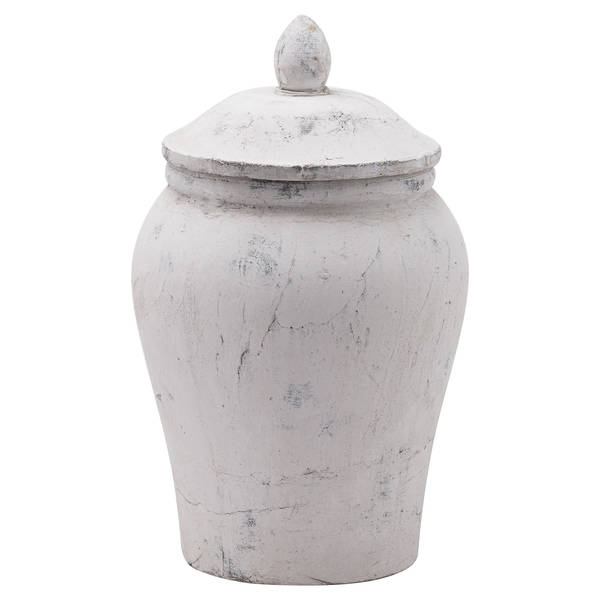 Bloomville Stone Ginger Jar - Thumb 1