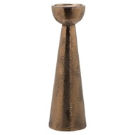 Evi Antique Bronze Candle Stand