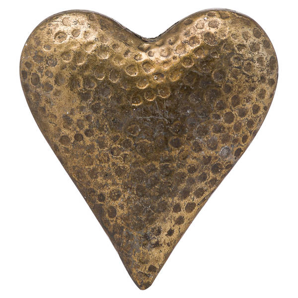 Evi Antique Bronze Large Heart - Thumb 1