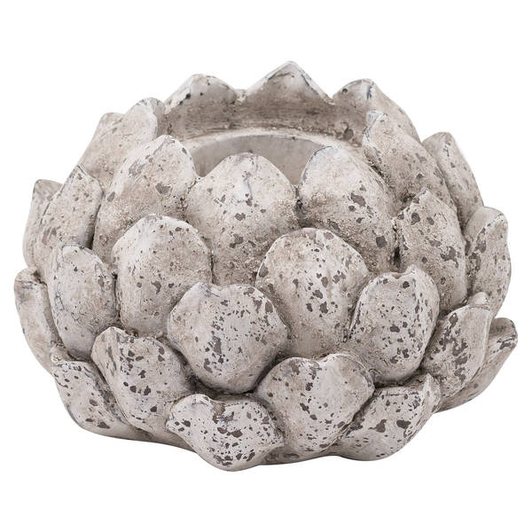 Stone Effect Acorn Tea Light Holder - Thumb 1