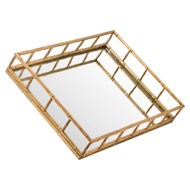 Set Of 2 Detailed Rectangular Trays - Thumb 1