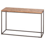 Hoxton Collection Console Table With Parquet Top - Thumb 1