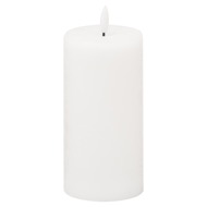 Luxe Collection Natural Glow 3x6 LED White Candle - Thumb 1