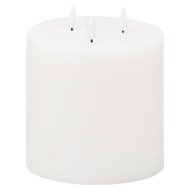 Luxe Collection Natural Glow 6x6 LED White Candle - Thumb 1