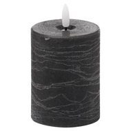 Luxe Collection Natural Glow 3x4 Grey LED Candle - Thumb 1