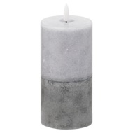 Luxe Collection Natural Glow 3x6 Stone LED Candle - Thumb 1