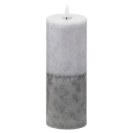 Luxe Collection Natural Glow 3x8 Stone LED Candle - Thumb 1