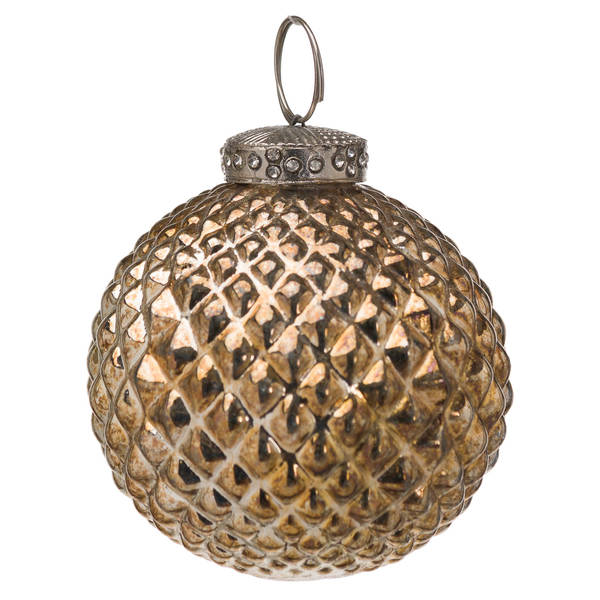 The Noel Collection Burnished  Christmas Bauble - Thumb 1