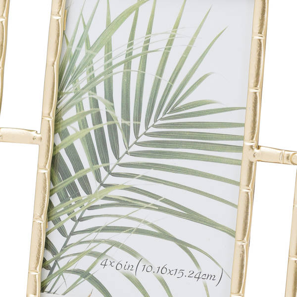 Gold Open Edge Photo Frame 6X4 - Thumb 2