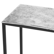 Farrah Collection Silver Console Table - Thumb 3
