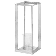 Farrah Collection Large Silver Candle Stand - Thumb 1