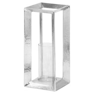 Farrah Collection Silver Candle Stand - Thumb 1