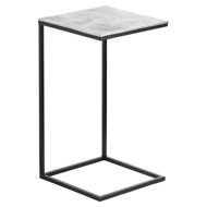 Farrah Collection Silver Set of Two Sofa Tables - Thumb 3