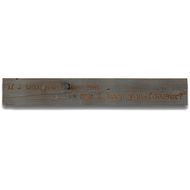 I Love You Grey Wash Wooden Message Plaque - Thumb 1