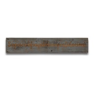 Supercalifragilistic Grey Wash Wooden Message Plaque - Thumb 1
