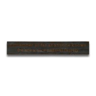 Normal Family Grey Wash Wooden Message Plaque - Thumb 1