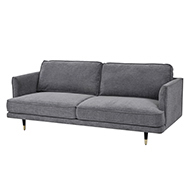 Richmond Grey Large Sofa - Thumb 1