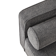 Hampton Grey Large Sofa - Thumb 3