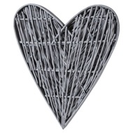 Grey Willow Branch Heart - Thumb 3