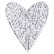 Large White Willow Branch Heart - Thumb 3