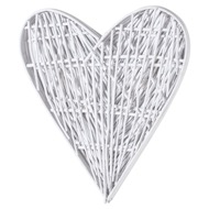 Small White Willow Branch Heart - Thumb 3