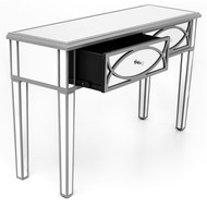 Paloma Collection Mirrored Two Drawer Console - Thumb 3