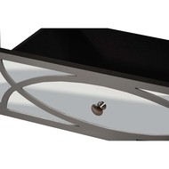 Paloma Collection Mirrored Coffee Table - Thumb 2