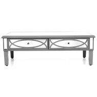 Paloma Collection Mirrored Coffee Table - Thumb 1