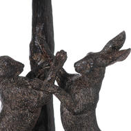 Marching Hares Lamp With Linen Shade - Thumb 2