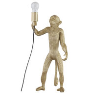 Chip The Monkey Standing Gold Table Lamp - Thumb 1