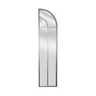 Antique Silver Arch Window Mirror Set - Thumb 3