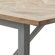 Nordic Grey Collection Dining Table - Thumb 2