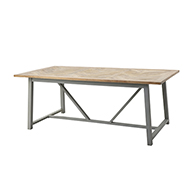Nordic Grey Collection Dining Table - Thumb 1
