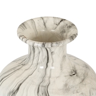 Marble Squat Vase - Thumb 2